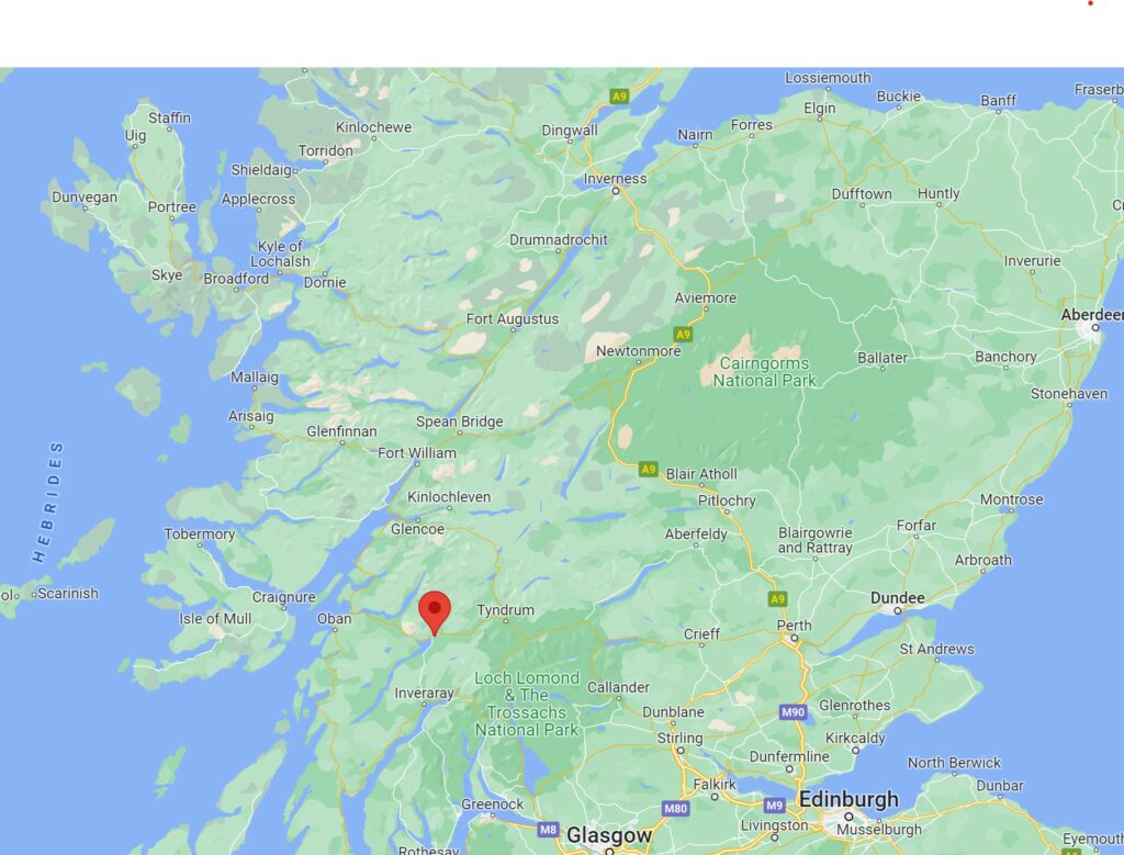 where is kilchurn castle?